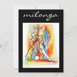 Inbjudan till Tango Milonga