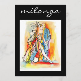 Inbjudan till Tango Milonga