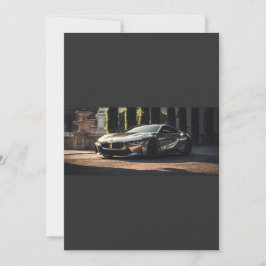 Inbjudan till Tävling-bil i Aluminium Futuristiska