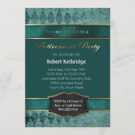 Inbjudan till Teal Argyle Classic Pension-partiet