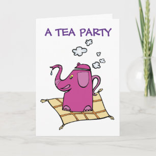 Inbjudan till teapartiet: Flygande Elephant Tea Ke