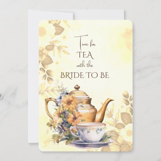 Inbjudan till teapartiet för höstMöhippa (Framsida)