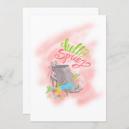 Inbjudan till teapartiet hej Vår Birthday