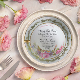 Inbjudan till tekopps-teparty