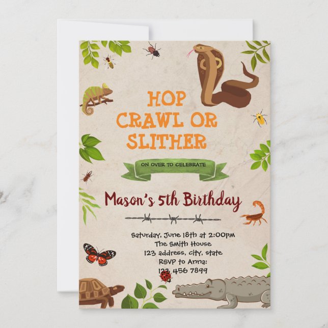 Inbjudan till temapartyet för  av omformning av kr (Framsida)