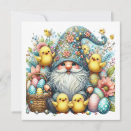 Inbjudan till temat Gnome Påsk