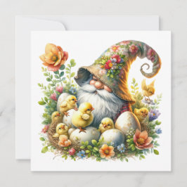 Inbjudan till temat Gnome Påsk