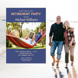 Inbjudan till temat pension Party