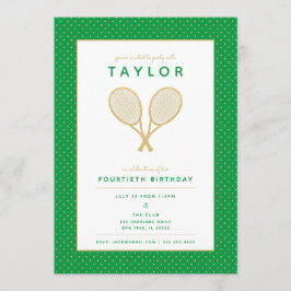Inbjudan till Tennis Star-partiet