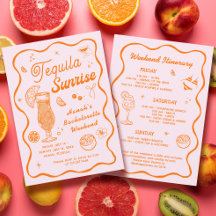 Inbjudan till Tequila Sunrise Bachelorette
