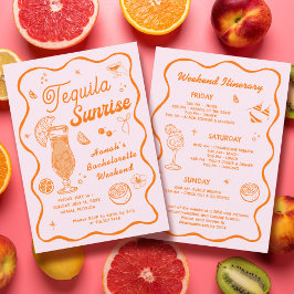Inbjudan till Tequila Sunrise Bachelorette