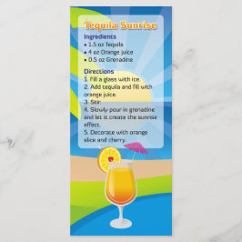 Inbjudan till Tequila Sunrise Cocktail Recipe