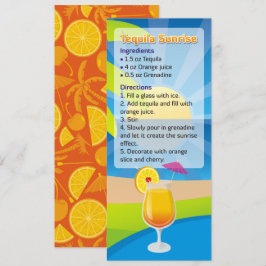 Inbjudan till Tequila Sunrise Cocktail Recipe