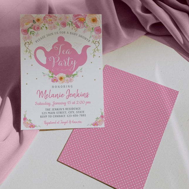 Inbjudan till Tha Party Baby Shower Sprinkle (Skapare uppladdad)