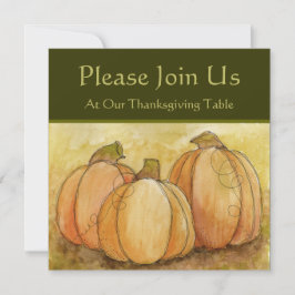 Inbjudan till Thanksgiving