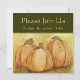 Inbjudan till Thanksgiving