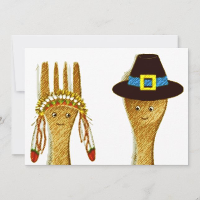 Inbjudan till thanksgiving (Framsida)