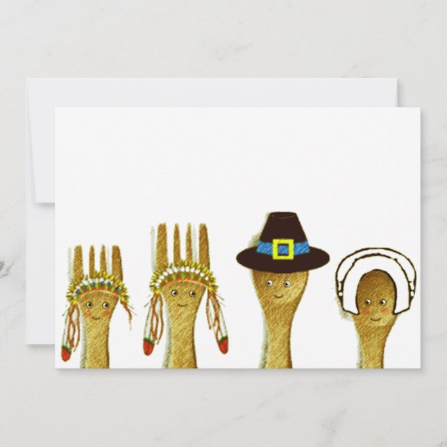 Inbjudan till thanksgiving (Framsida)