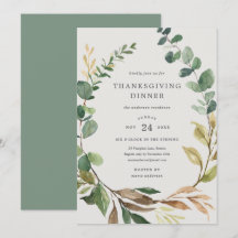 Inbjudan till Thanksgiving av dagtid till lantgård