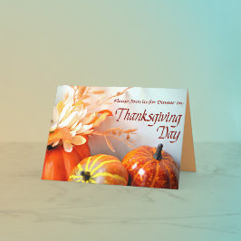 Inbjudan till thanksgiving Blesings-middagar