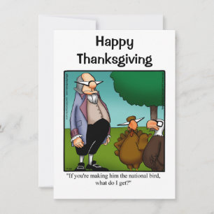 Inbjudan till thanksgiving Humor "Spectickles"