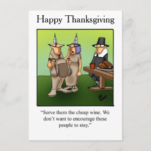 Inbjudan till thanksgiving Humor "Spectickles"