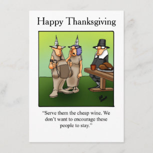 Inbjudan till thanksgiving Humor "Spectickles"