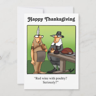 Inbjudan till thanksgiving Humor "Spectickles"