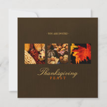 Inbjudan till thanksgiving-middag