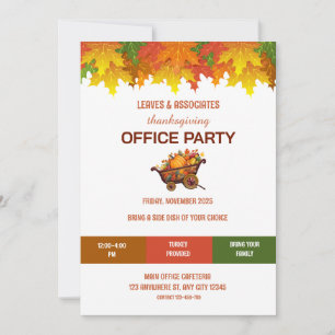 Inbjudan till Thanksgiving Office-part