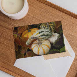 Inbjudan till Thanksgiving på skördetorg