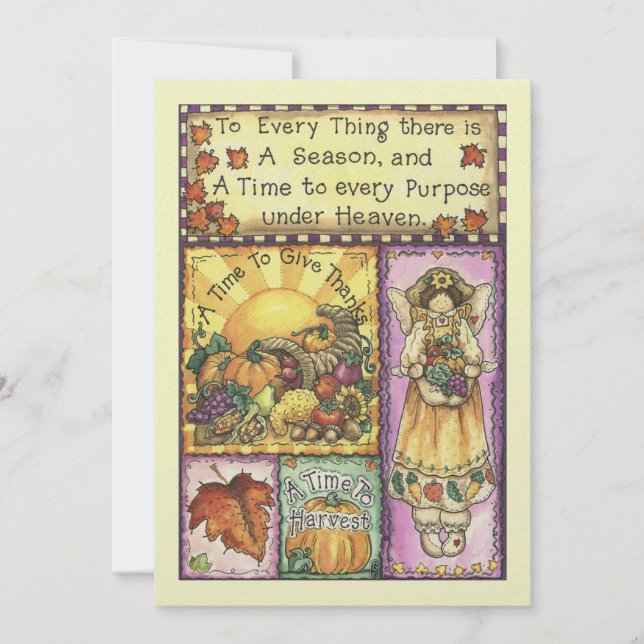 Inbjudan till thanksgiving - SRF (Framsida)