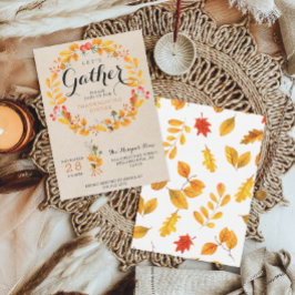 Inbjudan till thanksgiving - Thanksgivingens midda