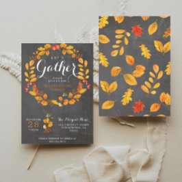 Inbjudan till thanksgiving - Urklipp