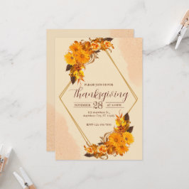 Inbjudan till thanksgivingens middagsgrupp