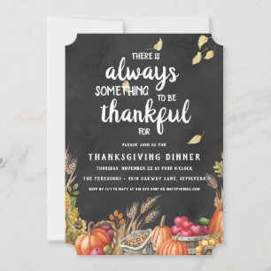 Inbjudan till thanksgivingens middagsgrupp