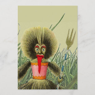 Inbjudan till Tiki Doll Grass Gräsmatta Backyard R