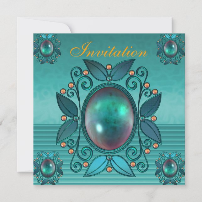 Inbjudan till Tillfällen Jade Jewel (Framsida)