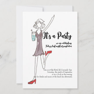 Inbjudan till tjejkväll