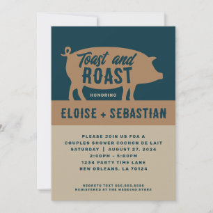 Inbjudan till Toast & Roast Pig Roast-fest