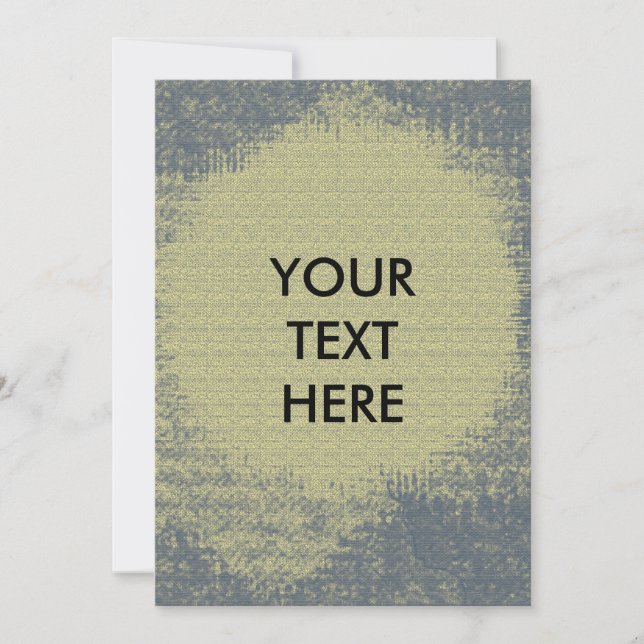 Inbjudan till tom abstrakt Grunge-text (Framsida)