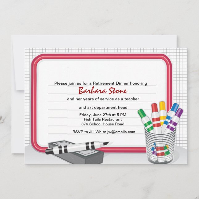 Inbjudan till Torra radering Board Pension (Framsida)