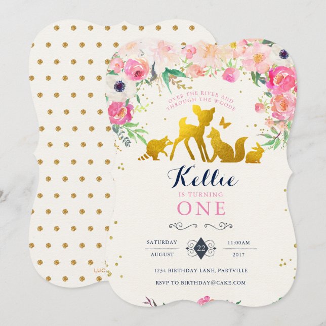 Inbjudan till trädets födelsedag (Fram/baksida)