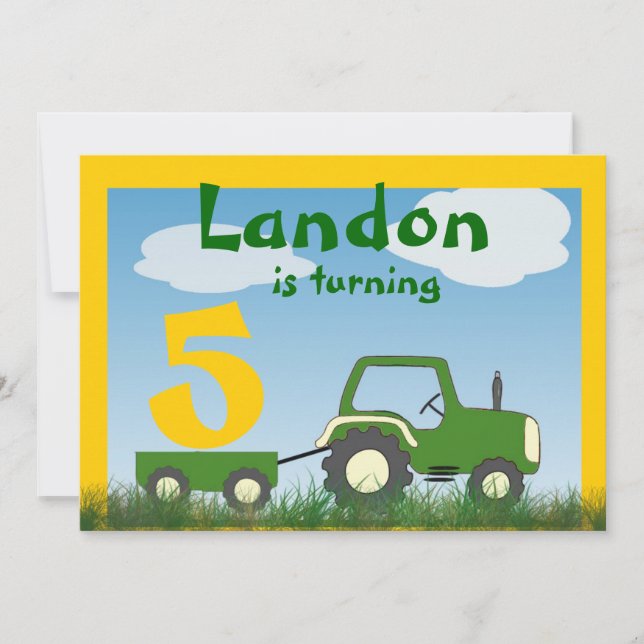 Inbjudan till traktorpart: Ålder i konst (Framsida)