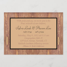 Inbjudan till träpaneler