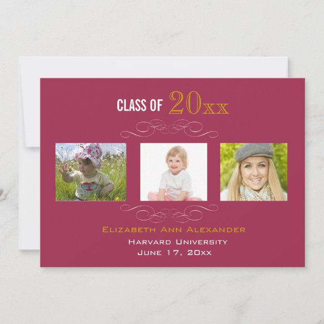 Inbjudan till tre fotogrupper i Studenten (Framsida)