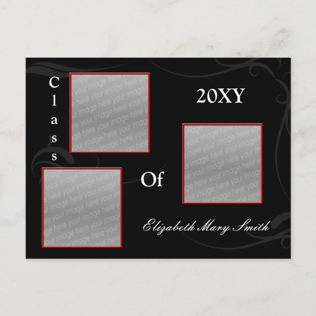 Inbjudan till TREDJE FOTO-röda Studenten (Framsida)