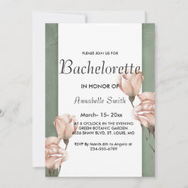 Inbjudan till trendigets gröna bachely