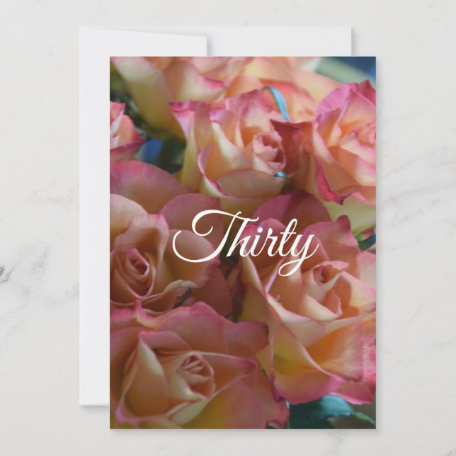 Inbjudan till trettio Ro-30års födelsedag-partiet (Baksida)