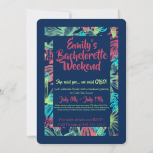 Inbjudan till Tropical Bachelorette Helg